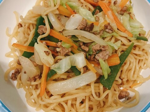 【幼児食】ソース焼きそば【大人も一緒に!】